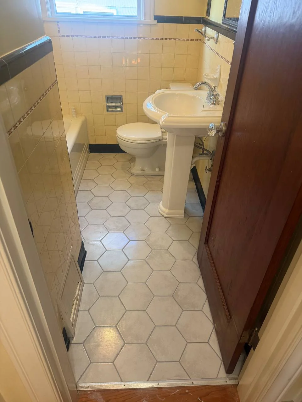 Classic Hexagon Floor Replacement