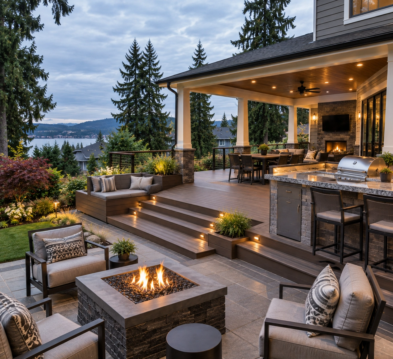 Decks & Porches Kenmore Waterfront