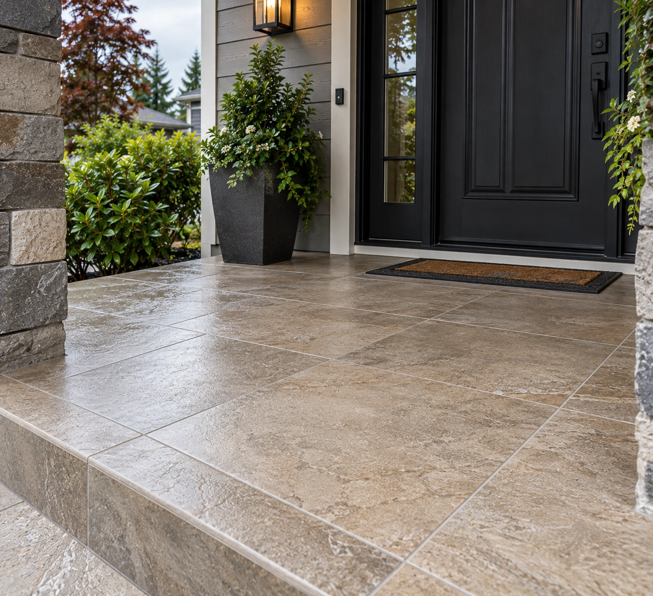 Northlake Porch Entryway Tile Kenmore