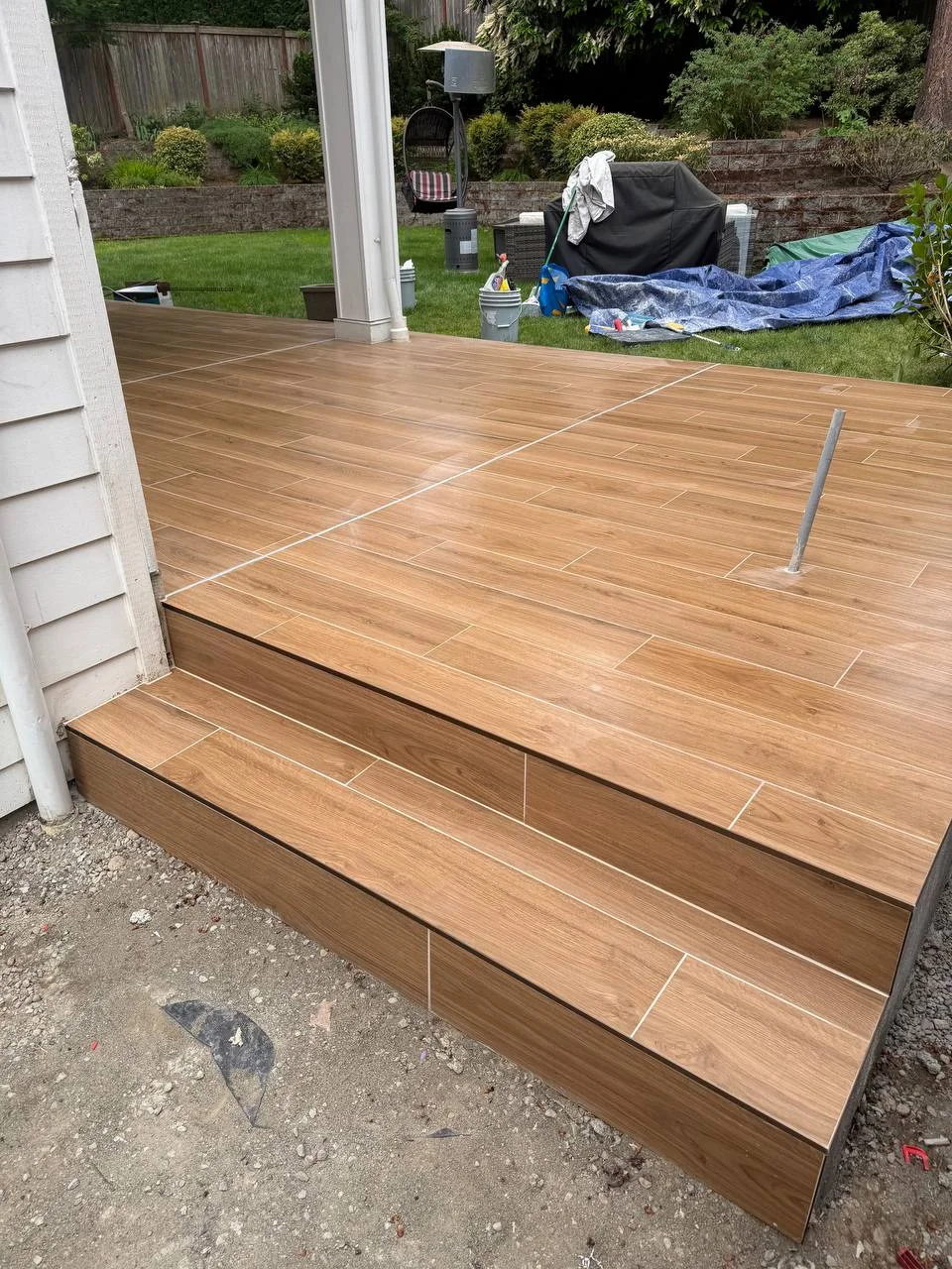 Tile Installation Process