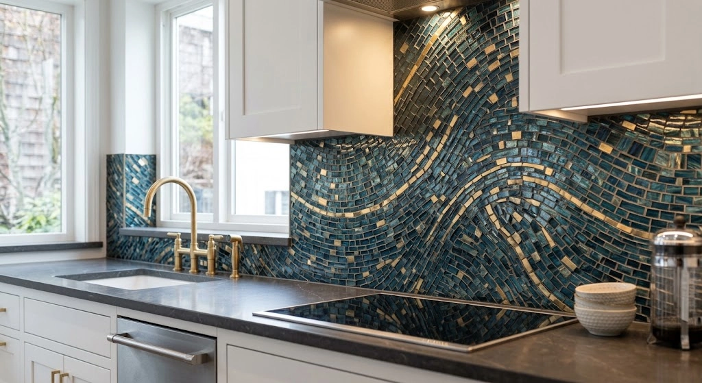 Luxury Kitchen Backsplash Installation Seattle