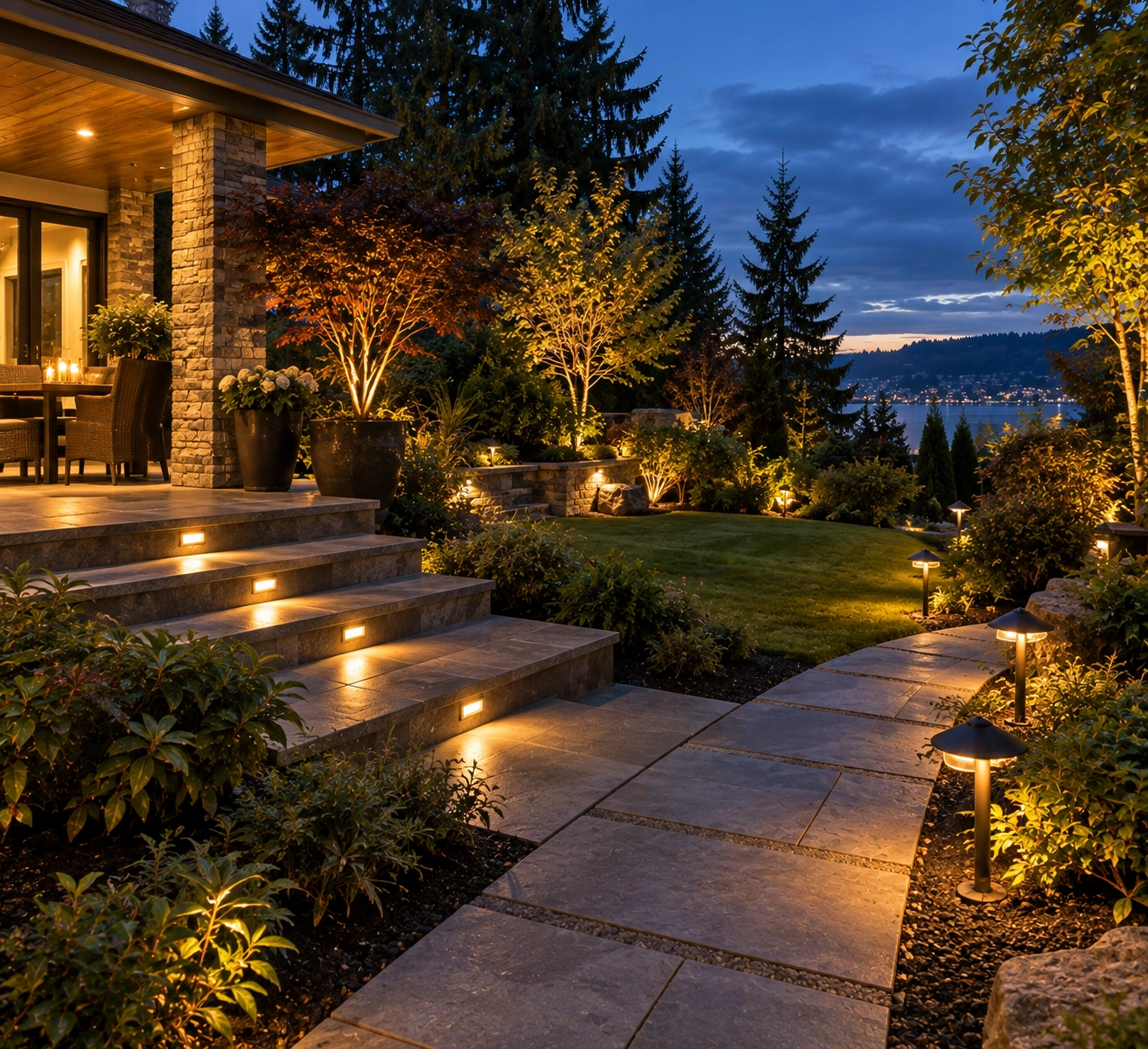 Outdoor Lighting Installation Seattle